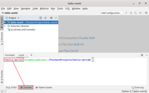 PyCharm virtual environment creation - PragmaticLinux
