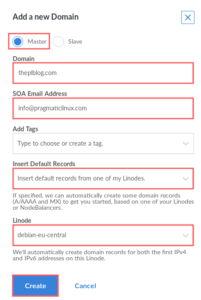How to configure a domain name for your Linode VPS - PragmaticLinux