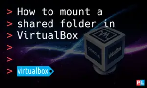 virtualbox mount shared folder windows 10