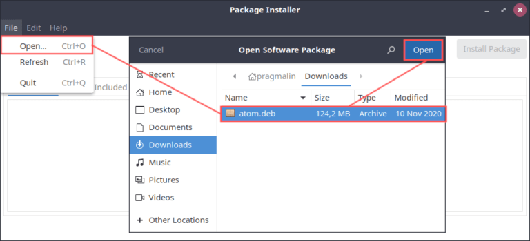 Manually install a DEB package on Debian or Ubuntu - PragmaticLinux