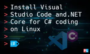 Install Visual Studio Code and .NET Core for C# coding on Linux ...
