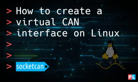 Feature image for the article about how to create a virtual CAN interface on Linux