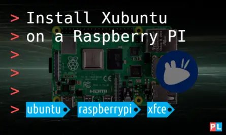Feature image for the article about how to install Xubuntu on a Raspberry PI